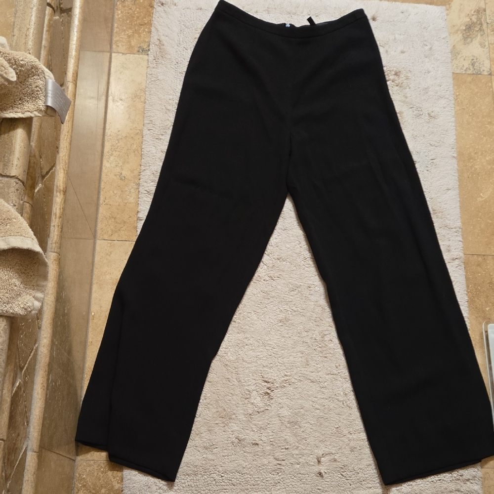 BCBGMaxAzria Black Wide Leg Pants